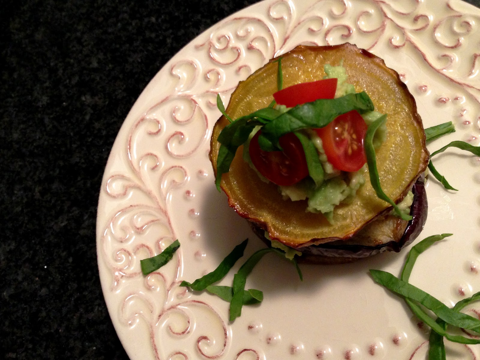 glutenfreehappytummy Beet & Eggplant Stack! GF, V, SCD & Paleo!