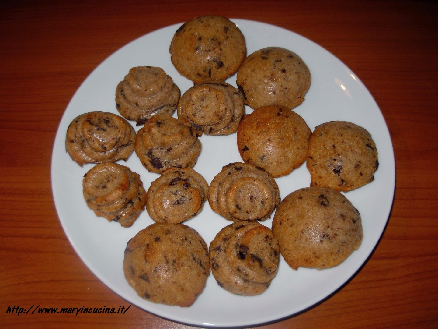 muffins con gocce di cioccolato