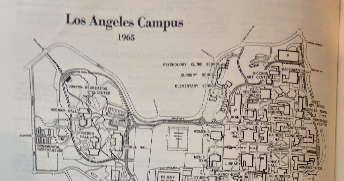 UCLA Faculty Association UCLA History Map