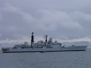 HMS York - Bournemouth Airfest 2012