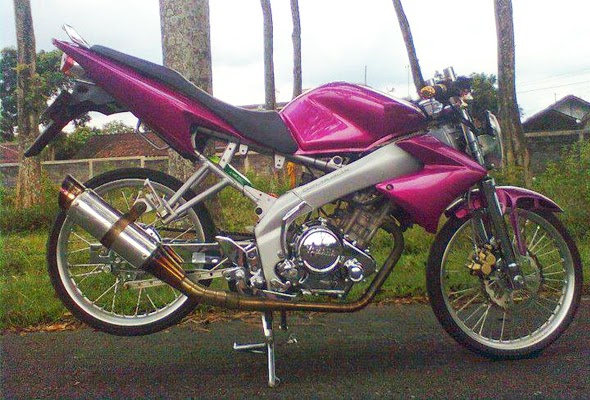 Modifikasi Motor Yamaha Vixion Modifikasi Motor Yamaha Vixion Velg Jari-Jari | Koleksi Foto Keren