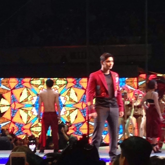 Coco Martin Bench: The Naked Truth Denim and Underwear Show