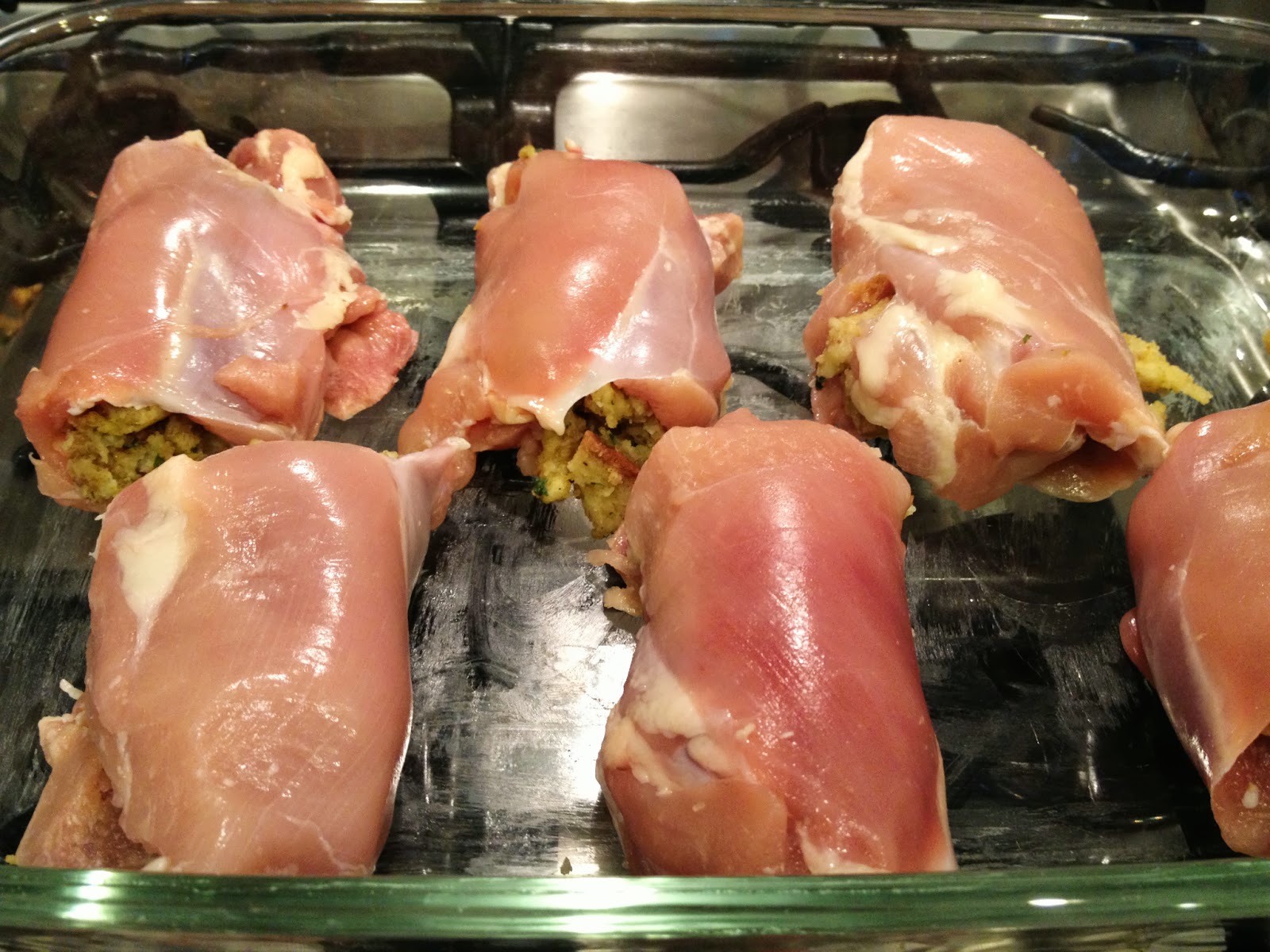 Stuffed Chicken Thighs - Easy Comfort Food - Foody Schmoody Blog