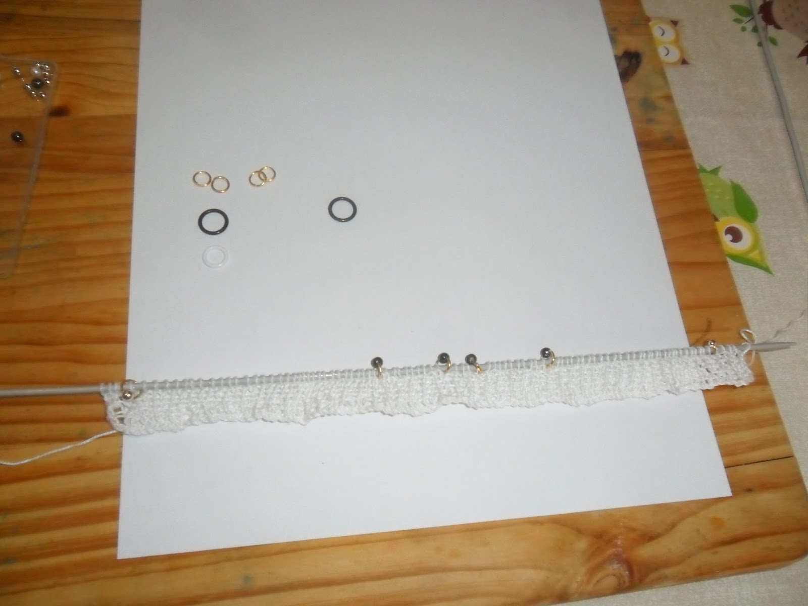 Olive Groves and Doll Knits: DIY Snag Free Knitting Stitch Markers