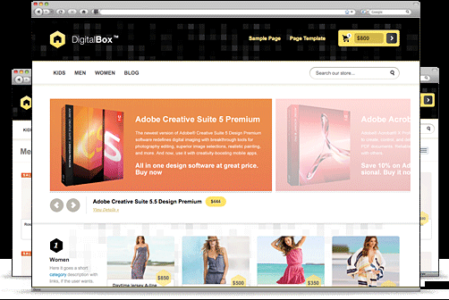 Digital Wordpres eCommerce Theme Digital Wordpres eCommerce Theme