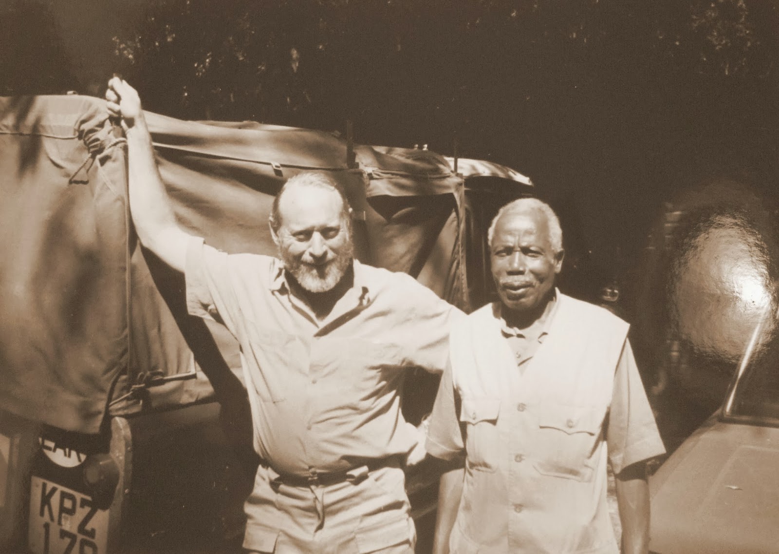 ~ Darsi Ruysenaars with Makorongo in Kenya ~ ~ Darsi Ruysenaars with Makorongo ~