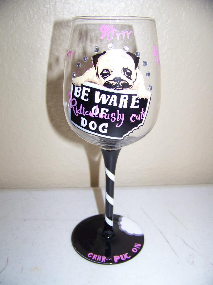 pug wine glass dallas fort worth pug rescue pug wine glass dallas fort worth pug rescue