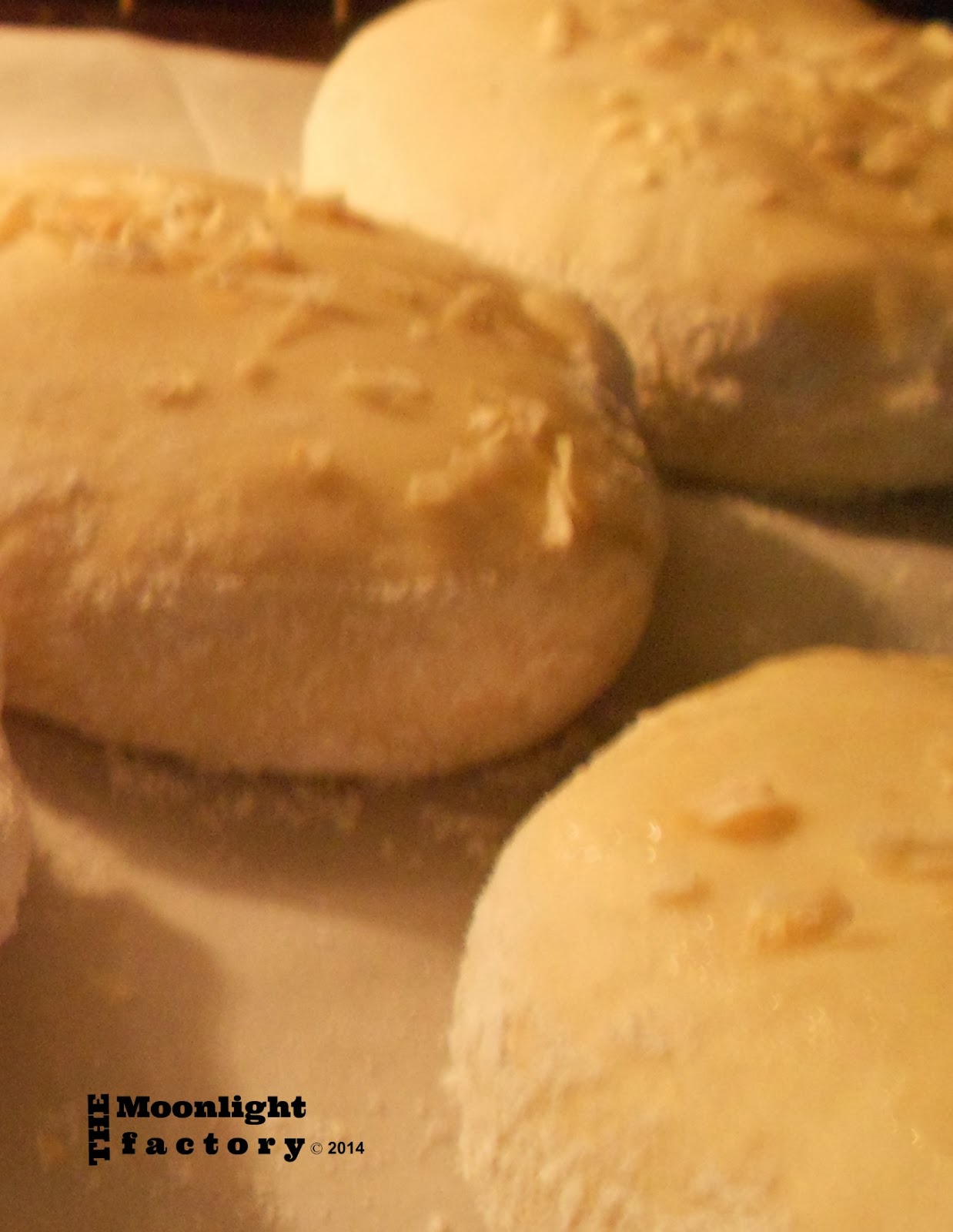 The Moonlight Factory Onion Hamburger Rolls