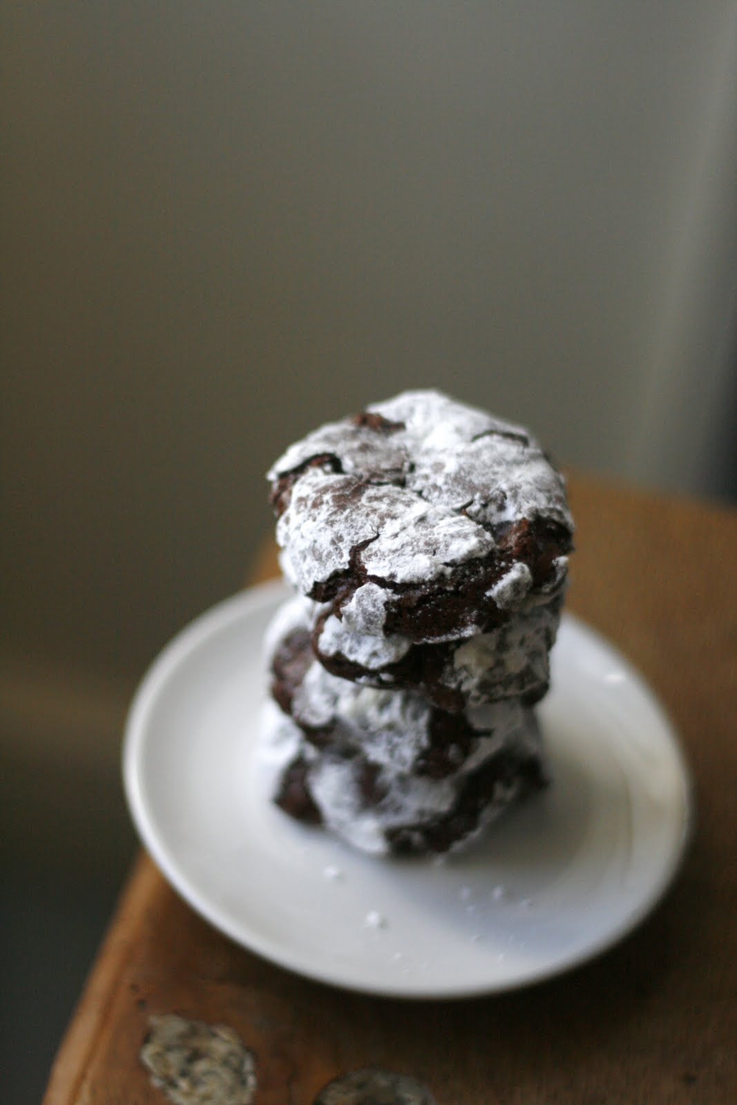 Indigo Scones GlutenFree Chocolate Fudge Crinkle Cookies