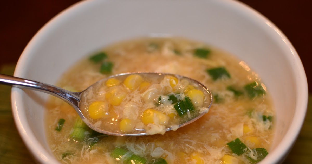 Playing with Flour Fast egg drop corn soup
