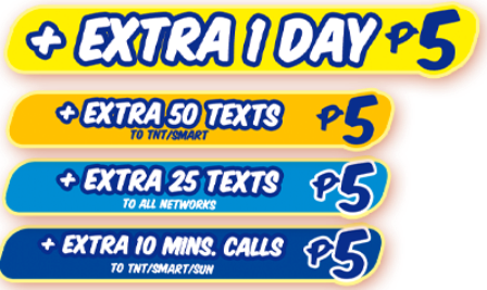 TNT Extra call text