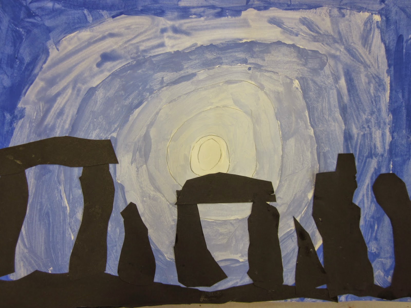 Gomersal Primary School Art Year 3 Stone Age