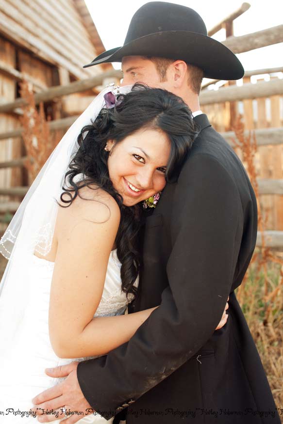 Cowboy Wedding in Wyoming  Rob and Tasha   by Western Photographer Hailey Haberman