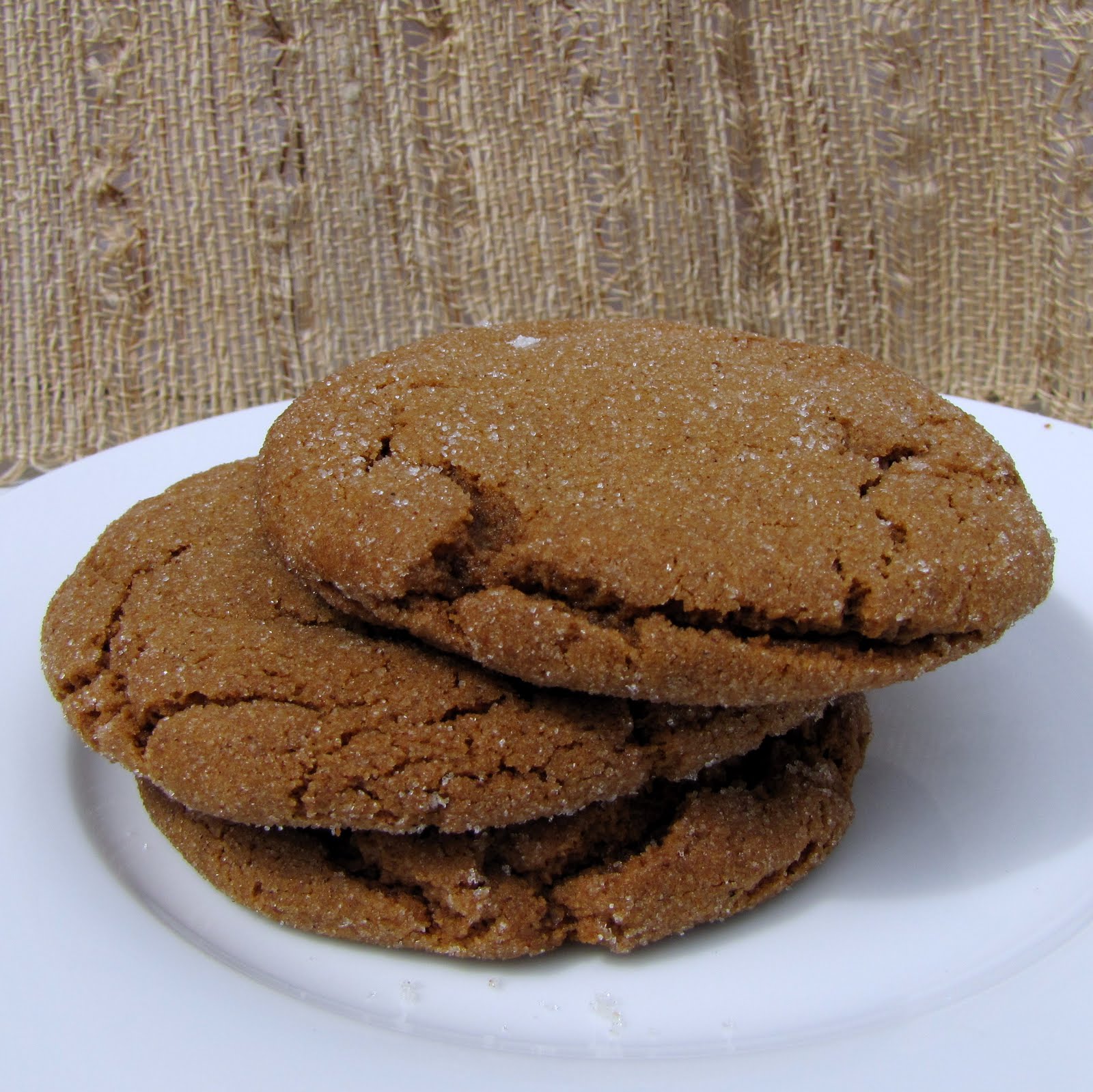 Rumbly in my Tumbly Soft Molasses Cookies