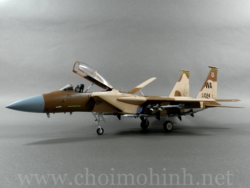 F-15C Eagle Aggressor USAF 1:72 Witty Wings side