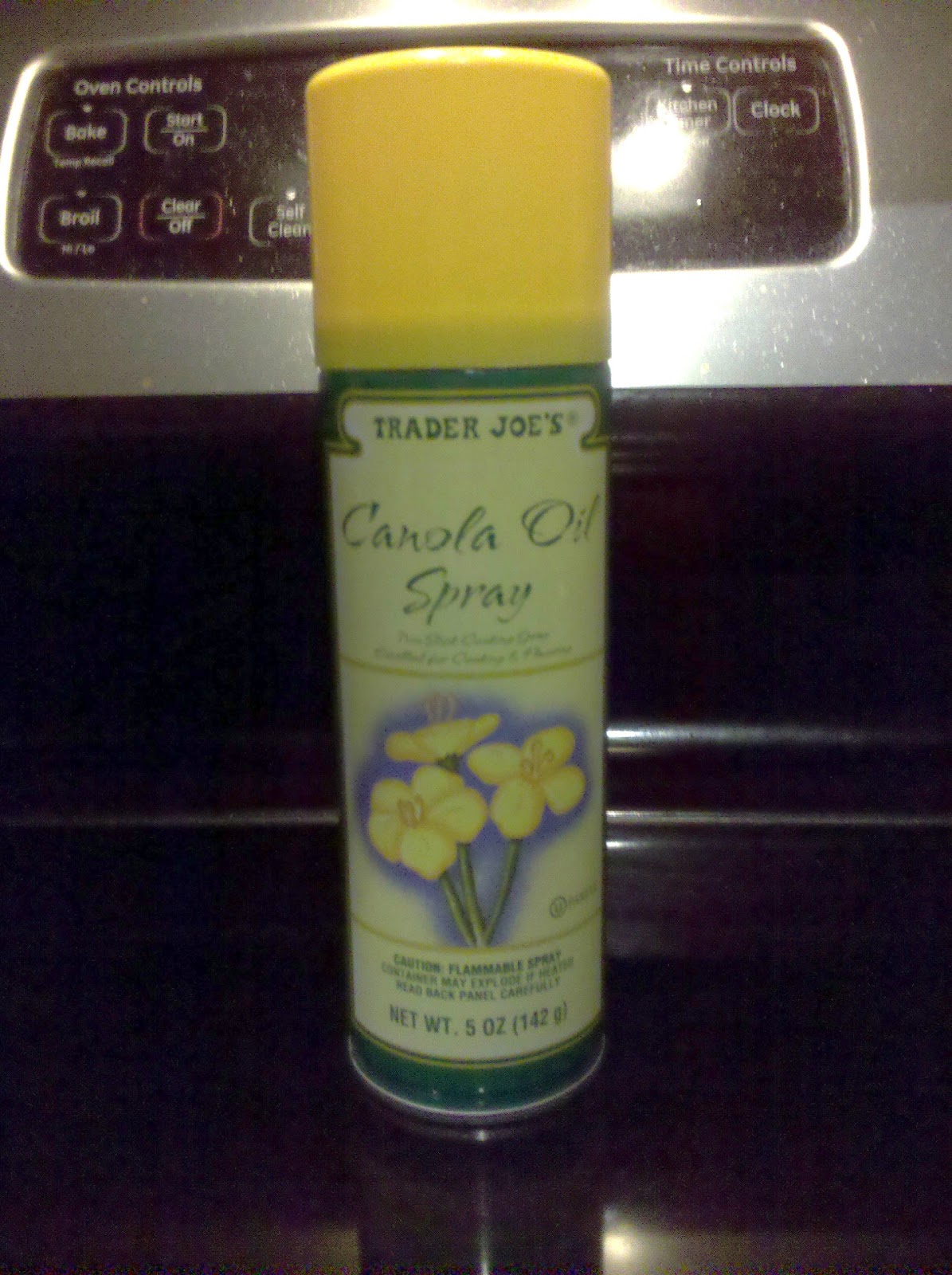 For the Love of Food Trader Joe's, Reviewed Canola Oil Spray
