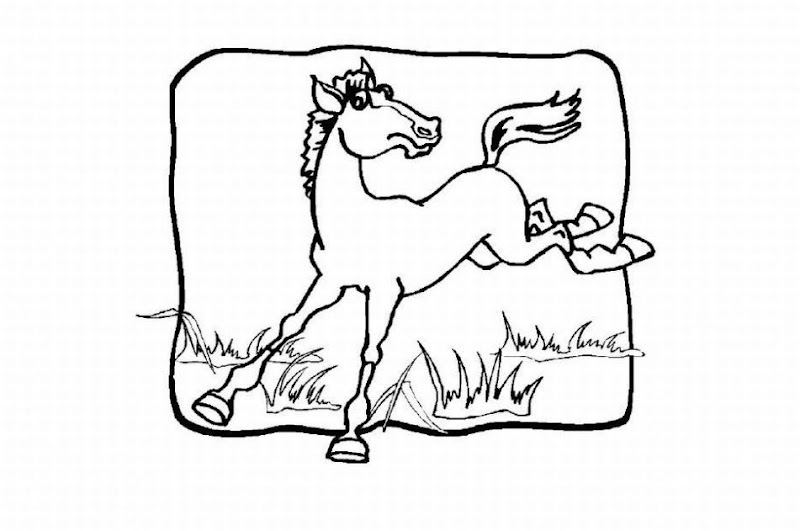 running coloring posted in animal drawings animal print black and title=