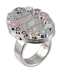 Disney Couture Jewelry ICON Believing is just the beginning Locket Ring