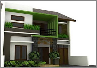 Cara Mendesain Model Rumah Minimalis 2 Lantai rumah minimalis 2 lantai type 36 pojok