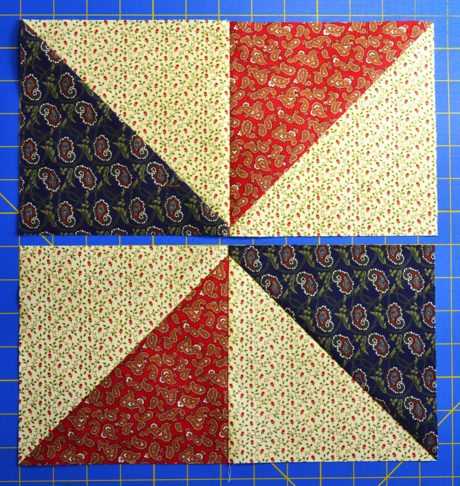 ChockABlock Quilt Blocks Shouting Yankee Doodle