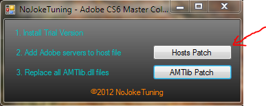 PATCHED [NoJokeTuning] 2-in-1 Patch Adobe Master Collection CS6 [WORKING