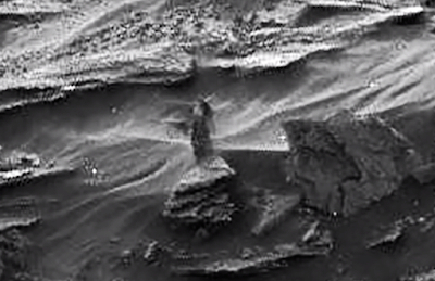Alien Woman On Mars Alien Woman On Mars Captured Watching Mars Rover, UFO Sightings