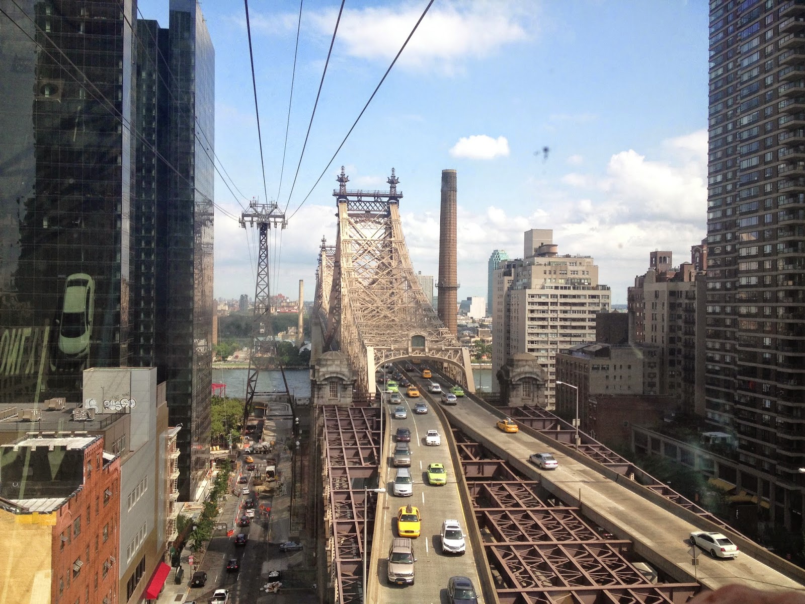 Do All Things With Love Survoler New York en cable car
