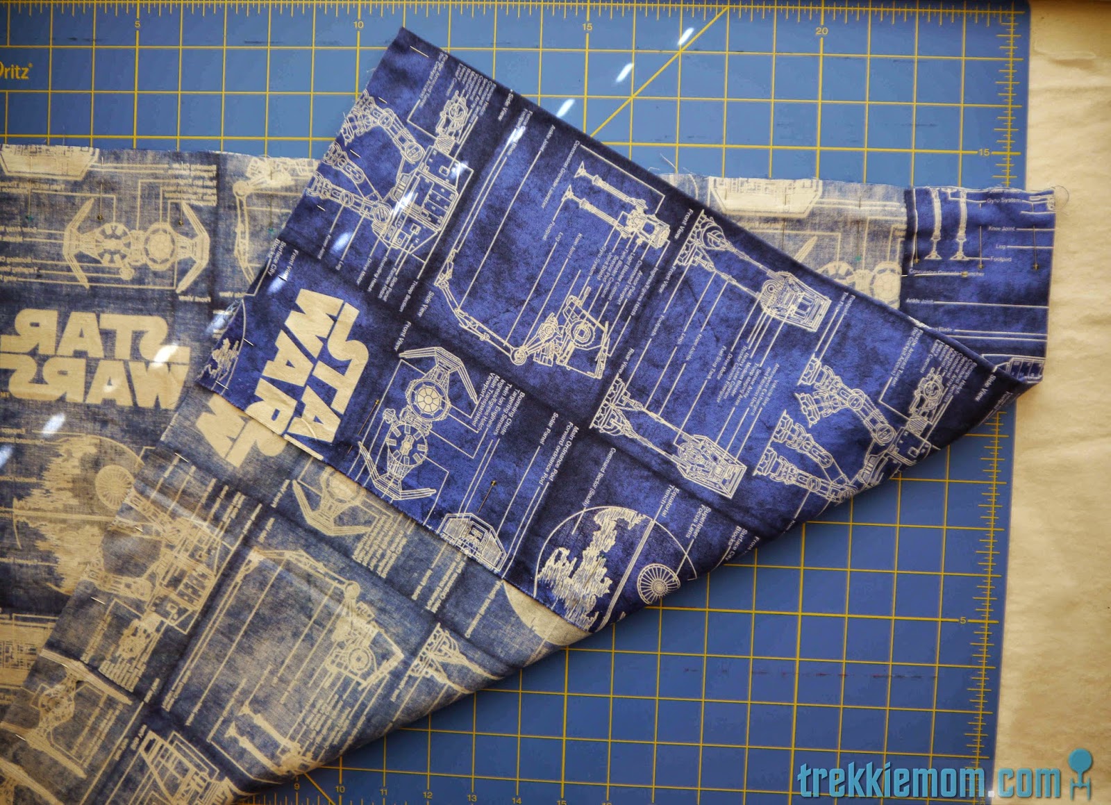 Trekkie Mom Pottery Barn Pillow Case Tutorial