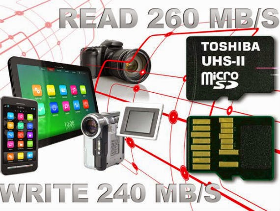 Toshiba UHS-II, η πιο γρήγορη microSD καρτα στον κόσμο
