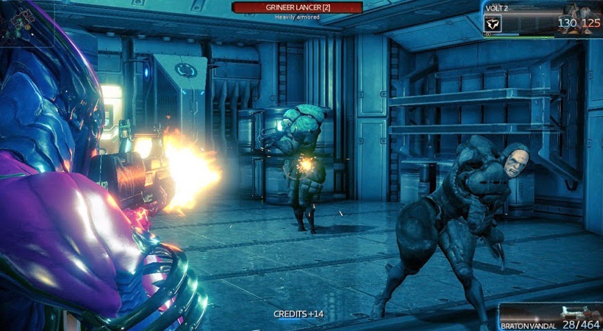 Warframe, jogo de tiro em terceira pessoa em um cenário Sci-fi! Jogo Warframe