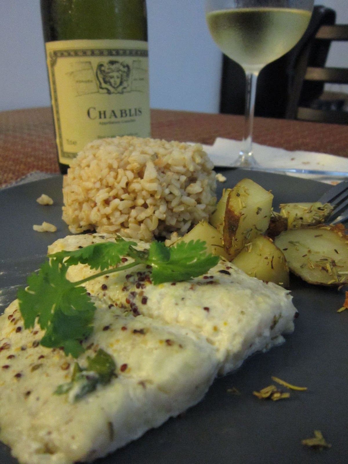 Redeeming Recipes Baked Fish en Papillote in MayonnaiseMustard Marinade