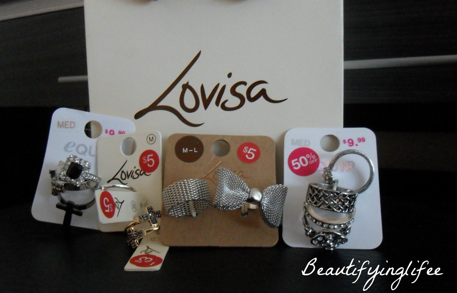 Jewellery haul] Lovisa + Equip ♥ - ♥ Beautifying Life ♥