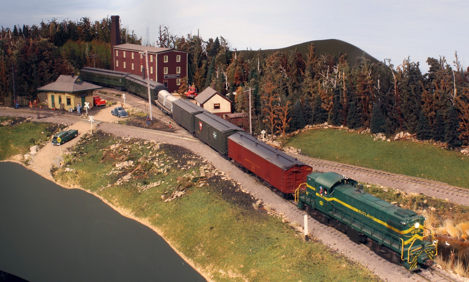 White River Division Rutland Ry. Milk Train Modeling