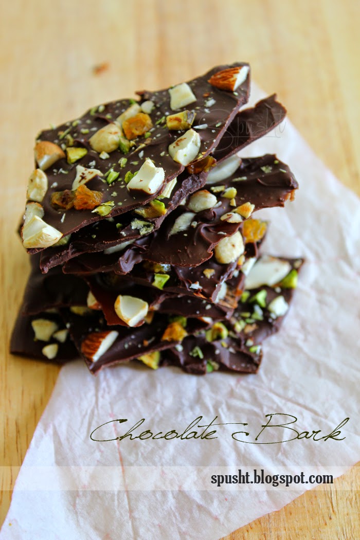 Spusht Simple Chocolate Bark Recipe