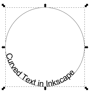 inkscape text to path circle inside inkscape text to path circle inside