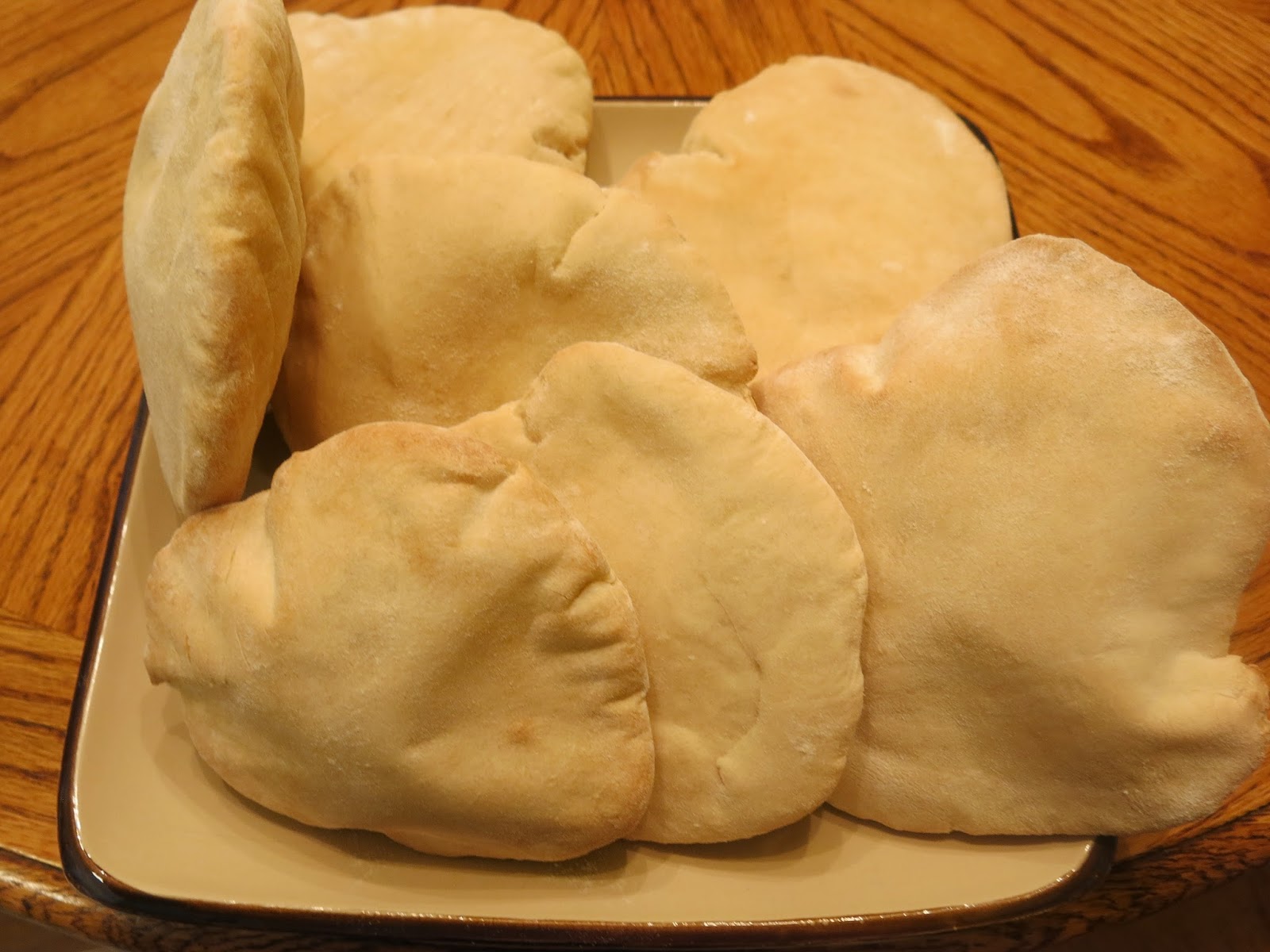 BJ Brinker's Home Cooking Soft Puffy Pita Bread