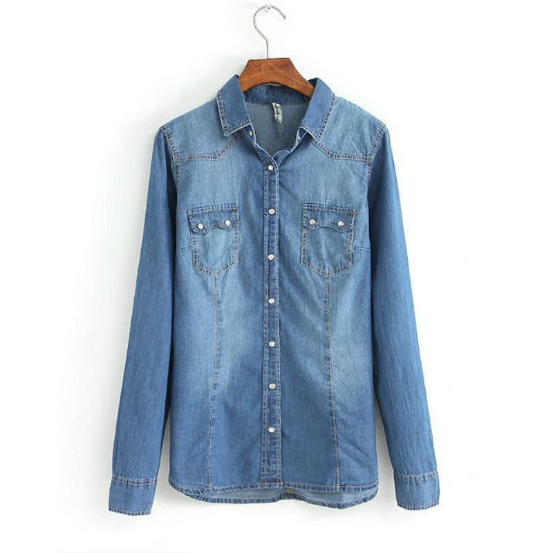 Pilihan Mix And Match Kemeja Jeans Wanita Pilihan Mix And Match Kemeja Jeans Wanita