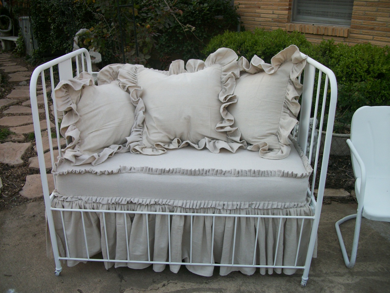 Collected Treasures for the home, heart, and soul Antique Baby Bed