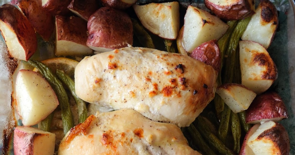 From My Southwest Kitchen PanRoasted Chicken With Lemon GarlicGreen