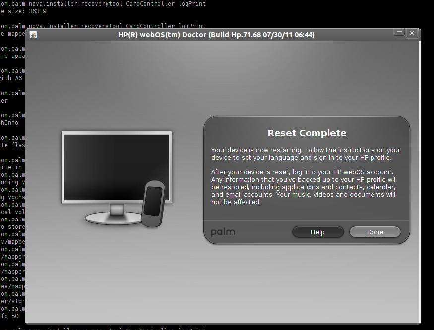 How to reset hp touchpad howify