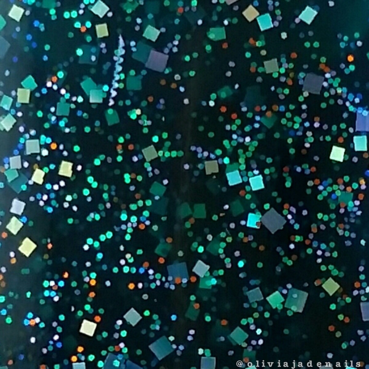 Shades Of Phoenix Underwater Stalker swatched by Olivia Jade Nails