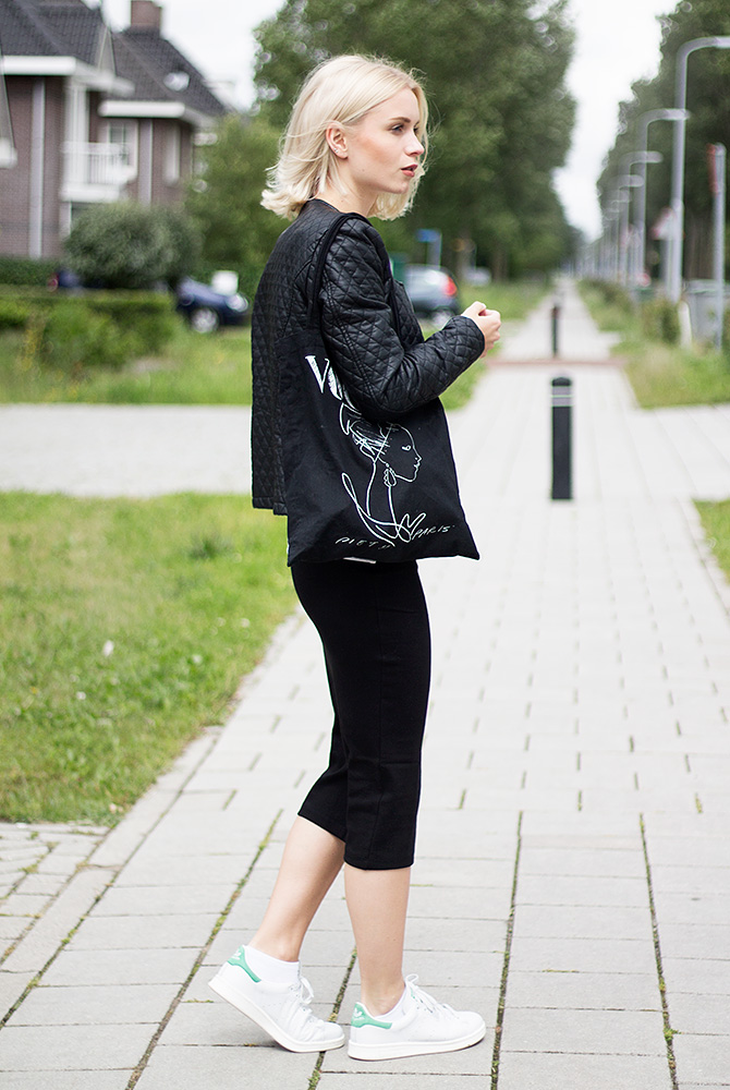 Fashion Attacks outfit ootd jersey skirt adidas Stan Smith Fashion Attacks outfit ootd jersey skirt adidas Stan Smith