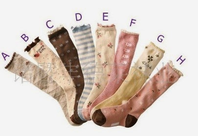 children's socks embroidered girly motif children's socks embroidered girly motif