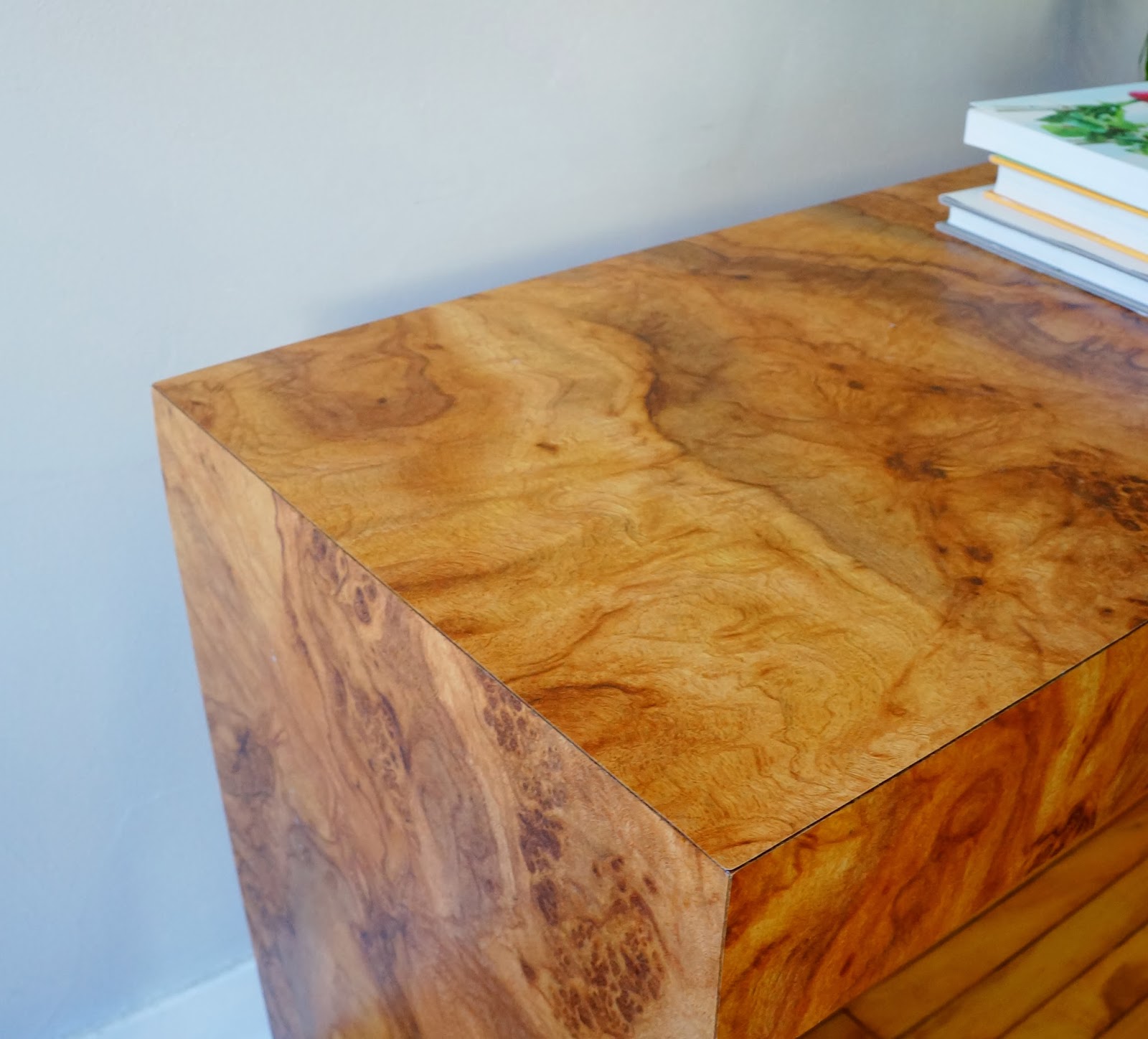 burl wood laminate