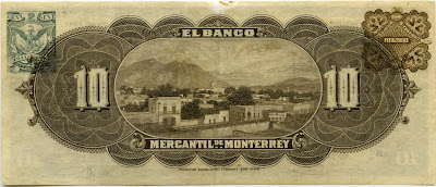 Diez pesos Billete Revolucion Mexicana