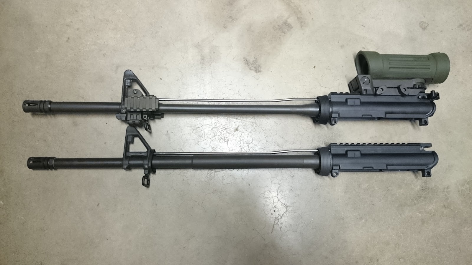 HBAR vs. Gov't profile barrel