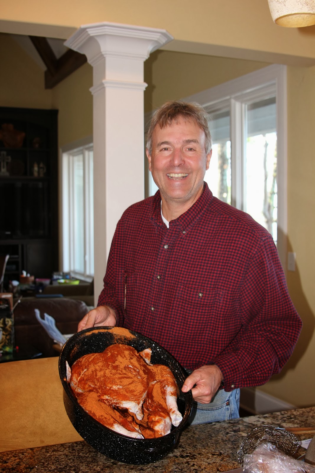 carmen's kitch Dad's Cajun Deep Fried Turkey
