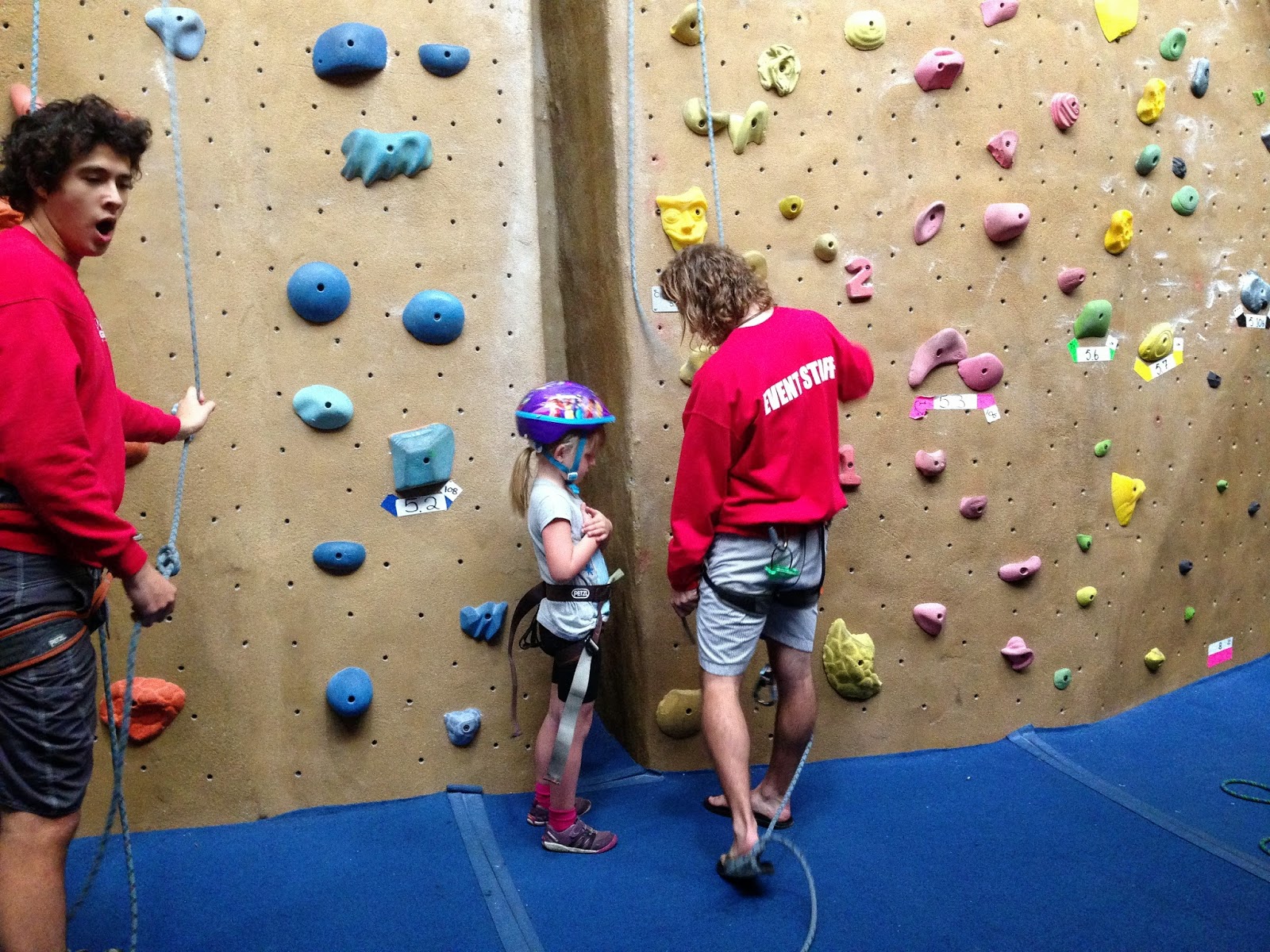 ihickson Second rock climbing class