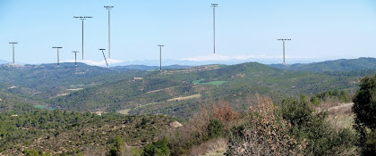 Panoràmica des del cim del Mundet Panoràmica des del cim del Mundet