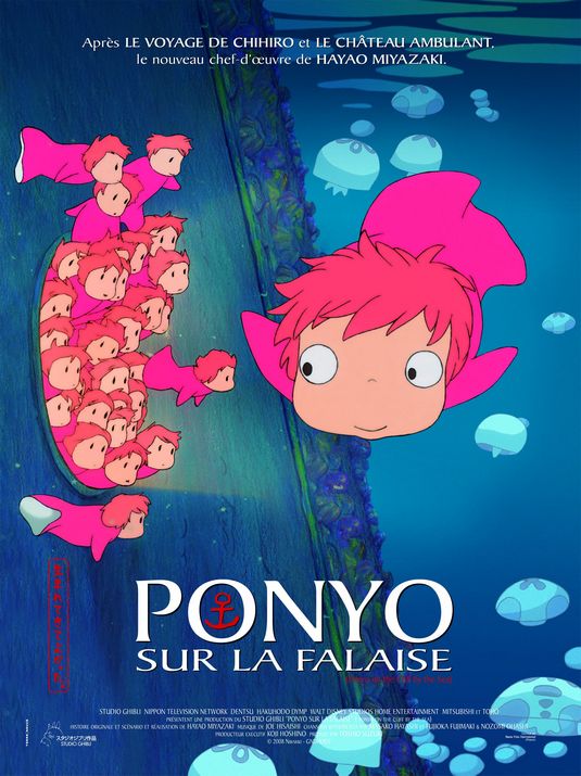 Ponyo uma amizade que veio do mar